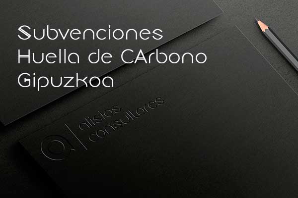Subvenciones Huella de Carbono Gipuzkoa
