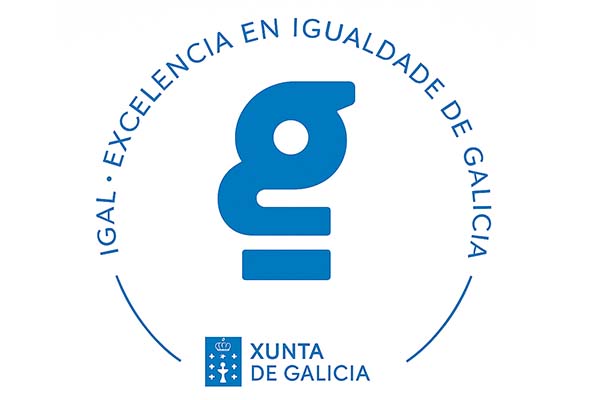 Logotipo de la Certificación Gallega de Excelencia en Igualdad